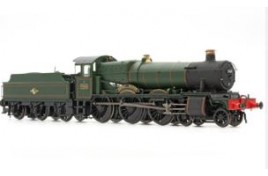 ACC2707 GWR 7828 Odney Manor BR Lined Green with late crest OO Scale